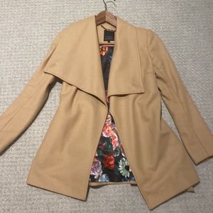 TED BAKER camel coat